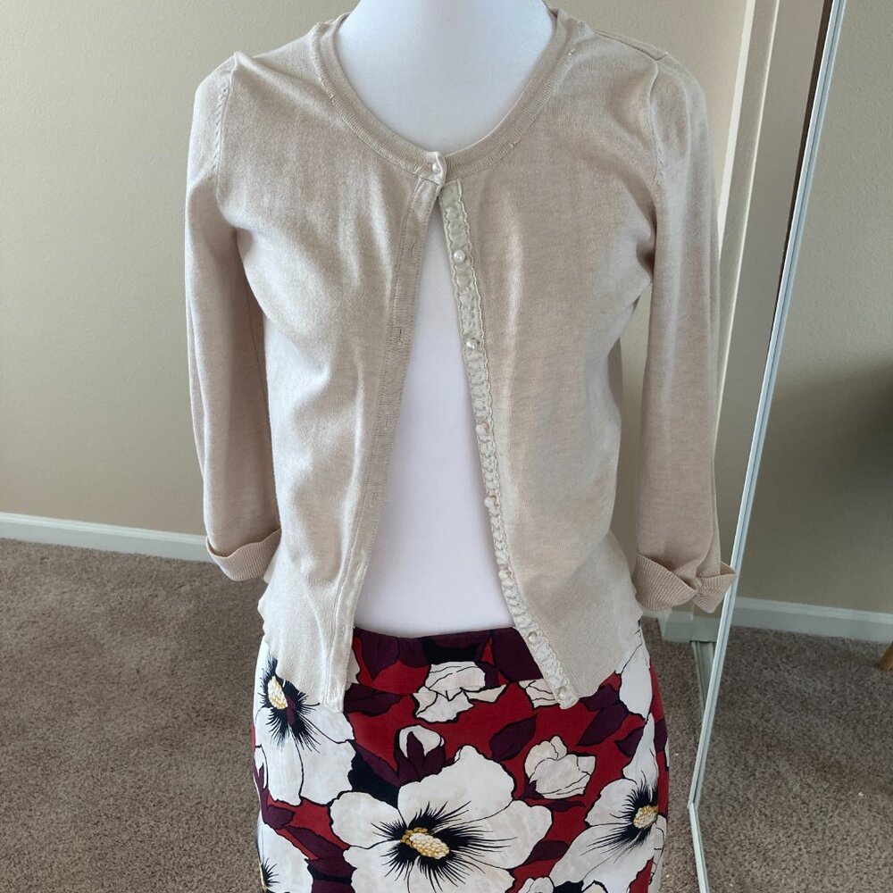 Beige Cardigan